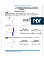 Fiche de Travaux Diriges Triangles