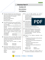 Commerce - Practice Test 17 - Kautilya 2.0 21st Jan