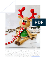 PDF Croche de Rollie A Rena Receita de Amigurumi Gratis