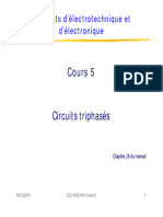 Éléments D'électrotechnique Et D'électronique - Cours 5 Circuits Triphasés