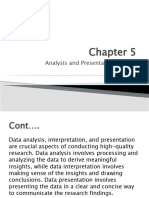 Chapter 5 Data Analysis and PR