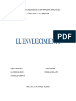 Informe Sobre El Envejecimiento