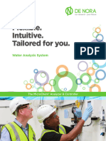 Flexible. Intuitive. Tailored For You.: Water Analysis System