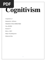 Cognitivism Ali