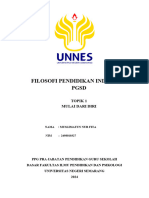 FILOSOFI PENDIDIKAN - TOPIK1 - Mulai Dari Diri-1