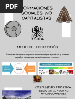 Formaciones Sociales No Capitalistas