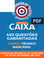 450 Questoes Gabaritadas - Caixa Economica Federal - Tecnico Bancario - Oficial