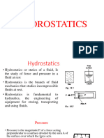 Hydrostatics