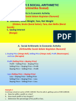 Chapter 5 Social Arithmetic (Aritmatika Sosial)