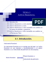 Tema 3 - Activos Financieros