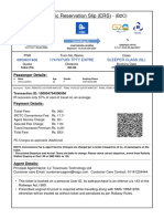 Electronic Reservation Slip (ERS) : 6859637406 17479/puri Tpty Expre Sleeper Class (SL)