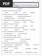 5th Science Scholarship QP