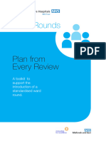 ULHT Ward Rounds Plan From Every Review