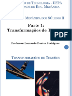 Parte 1 - Transformações de Tensões - Novo - Aula