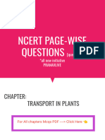 Ncert Page Wise Q Transport in Plants