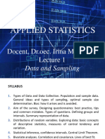 RSU - Statistics - Lecture 1 - Final - myRSU