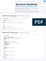 2024 Backend Roadmap