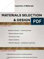 8.1 Material Selection