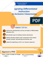 Integrating DI in Inclusive Classrooms