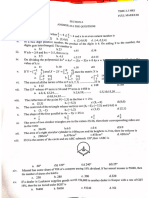 QMSSL Pre Board Question Paper