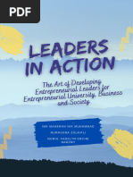 (Ebook) Leaders in Action The Art of Developing Entrepreneurial Leaders For Entrepreneurial University Business and Society