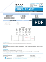 Hoja Técnica Microcalc 1500 T