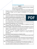 Historia de La Terapia Ocupacional en Venezuela