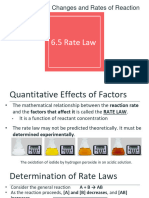 Rate Law