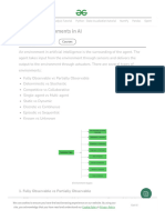 Types of Environments in AI - GeeksforGeeks