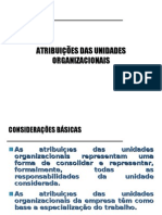 7 - Atribuições Das Unidades Organizacionais