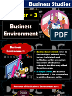 of BST Chapter 3 - (Business Environmnt)