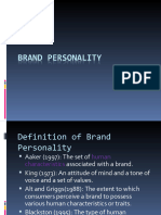 Brand Personality