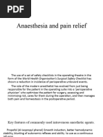 Anesthesia