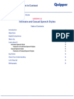 EngOCC 11 Q1 0502 - SG - Intimate and Casual Speech Styles