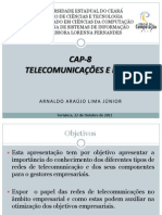 Apresentação Sistemas de Informações - Cap 8 Telecomunicações e Redes