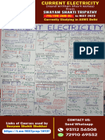 Current Electricity Short Notes From Swayam AIR 8 NEET 2023