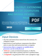 Introduction To Computers Module 7 Input and Output S2 21