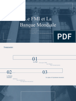 Le FMI Et La Banque Mondiale