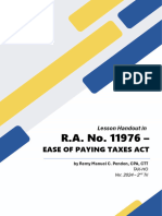 (Tax-Ho) Ease of Paying Taxes Act