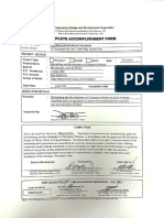 Approved CAF Dismantling and Re-Installation of Clerestory Window 1100416169