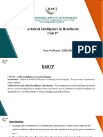 AI in Health Care - UNIT - IV