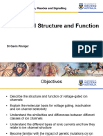 Ion Channel Structure and Function