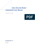 WAPI Wireless Security Router RAK5422AC User Manual