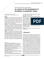 Cesárea e Microbiota 2021 - Cópia