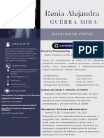 Curriculum Vitae Kenia Alejandra Guerrera Mira