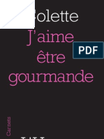 J'aime Être Gourmande, de Colette