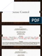 Sense Control