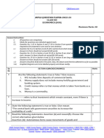 15078sample Paper Xii - Eco