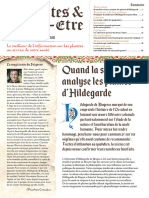 PlantesBienEtre 82 Mars 2021 Quand La Science Analyse Les Plantes D Hildegarde SD