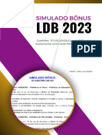 Simulado Bonus 100 Questoes LDB 2023